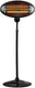 STATUS Outdoor Electric Heater | 2000W Electric Patio Heater | Black Stainless Steel