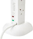 Status Tower Multi Plug Extension 10 Socket Extension Cable 2m Extension Lead