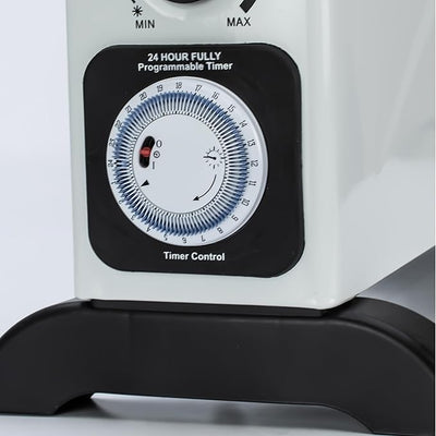 STATUS Convector Heater - 2000w - White - 3 Heat Settings - with Adjustable Thermostat - with Timer