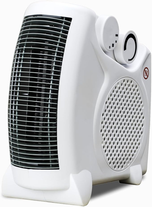 STATUS Portable 2kW Dual Position Small Fan Heater