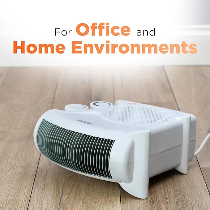 STATUS Portable 2kW Dual Position Small Fan Heater