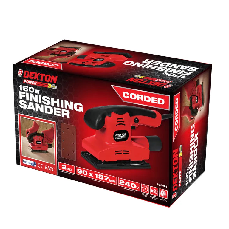 Dekton Full Size Electric Sander 240V – 10,000 RPM with Dust Extraction