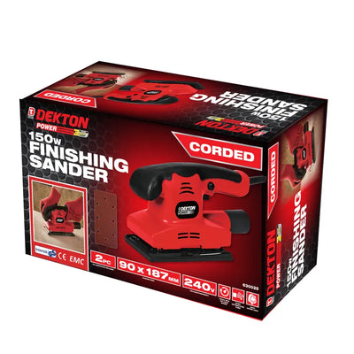 Dekton Full Size Electric Sander 240V – 10,000 RPM with Dust Extraction