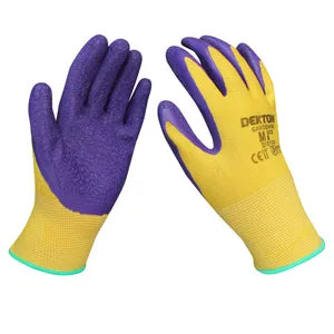 Dekton Size 8/M Gardening Latex Coated Gloves